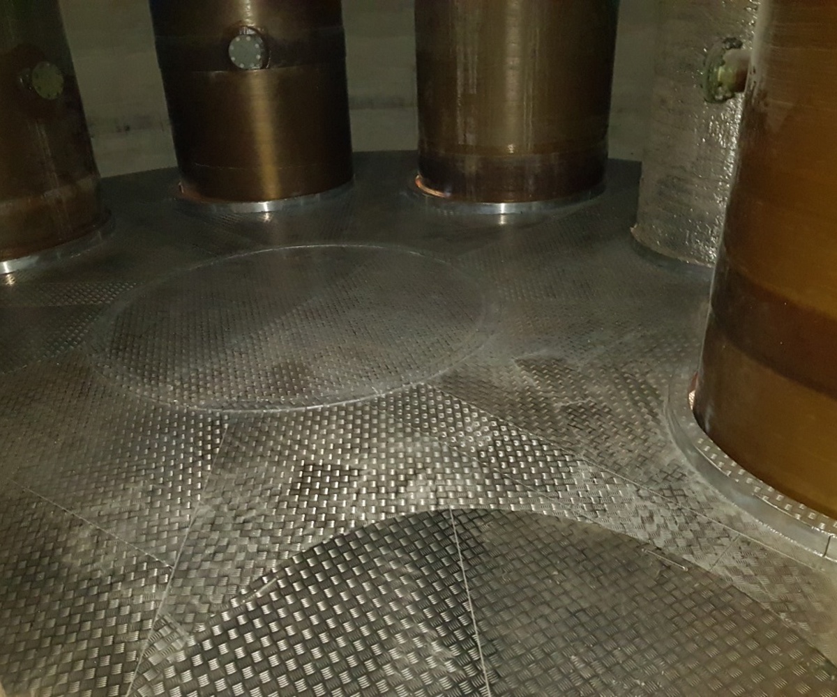 Rostfritt Aluminiumgolv